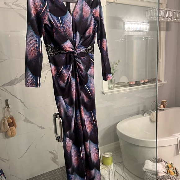 Lipsy London dress maxi length size 6 glam dress - Picture 9 of 17